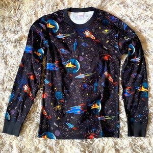 Hanna Andersson adult small space pajama top